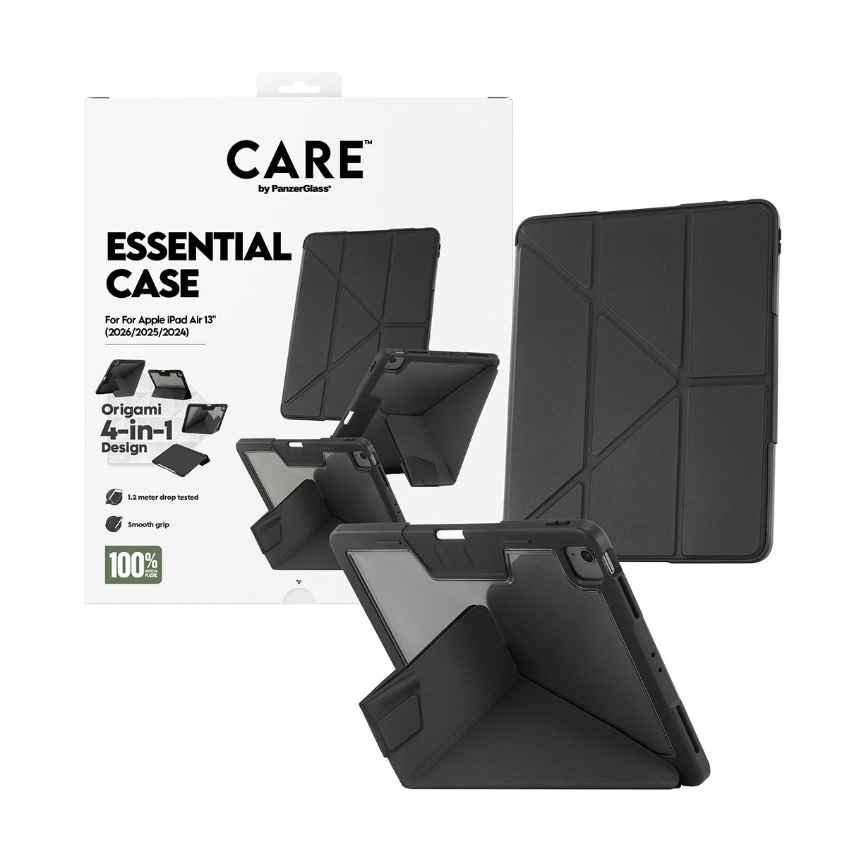 CARE™ by PanzerGlass®™ by PanzerGlass Essential Case Black iPad Air 13
